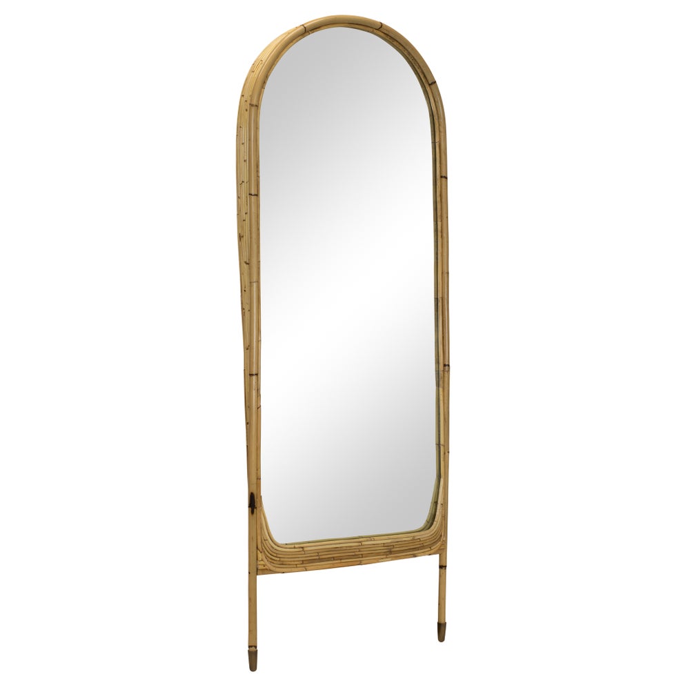 Yosemite Falls Floor Mirror in Natural