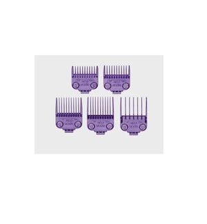 ANDIS MAGNETIC 5 GUIDE SET PURPLE - SMALL