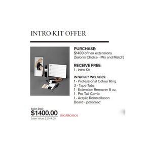 PM FLAUNT FREE INTRO KIT W/ PURCHASE OF $1400 OF EXTENSIONS