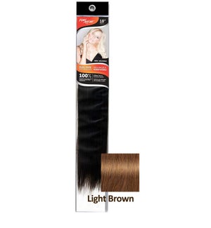 FIRST LADY HH #4 LIGHT BROWN 18" DUAL TAPE EXTENSION