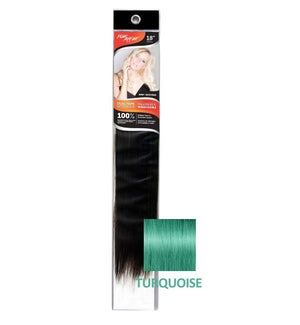 FIRST LADY HH TURQUOISE 18" DUAL TAPE EXTENSION