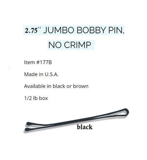 JUMBO BOB 2.75 1/2 POUND - BLACK