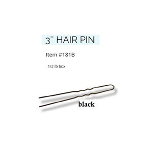 FLAIR HAIR PIN BLACK 3