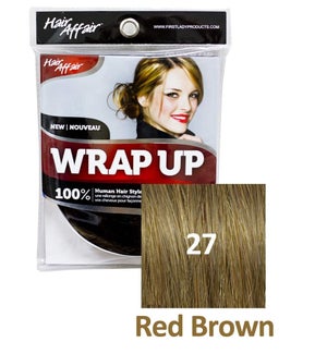 FIRST LADY HAIR AFFAIR WRAP UP #27 RED BROWN