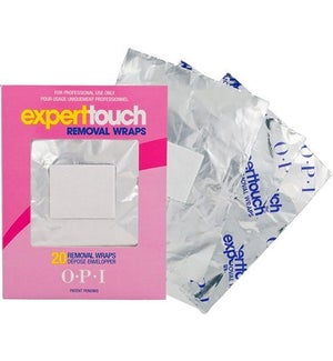 OPI EXPERT TOUCH REMOVAL WRAPS SAMPLER (20PC)