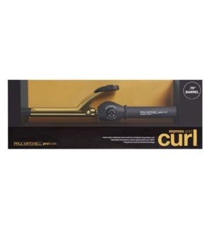 DISC// PM EXPRESS GOLD CURLING IRON 0.75" (SPRING HANDLE)