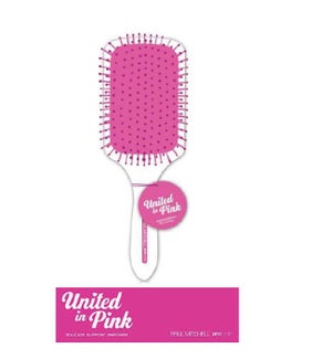 PM UNITED IN PINK PADDLE BRUSH