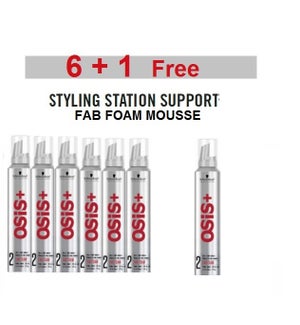 SC OS 6 + 1 FAB FOAM - CLASSIC HOLD MOUSSE - 200ML