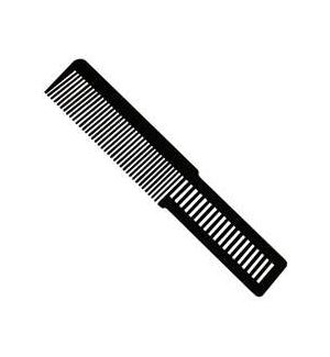 WAHL LARGE COLORED CLIPPER COMB - BLACK