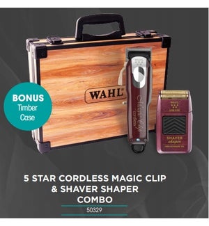 WAHL 5 STAR CORDLESS LITHIUM MAGIC CLIPPER/SHAVER MA'20
