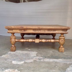 Amer Carved Coffee Table