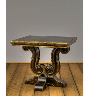 Milano Carved End Table