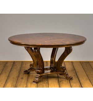 60" Round Crown Dining Table