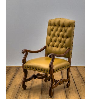 Crown Tufted Arm Chair