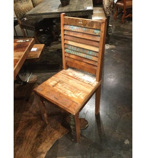 Reclaimed Wood Side Chair