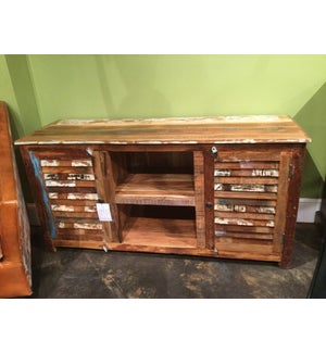Reclaimed Wood TV Stand