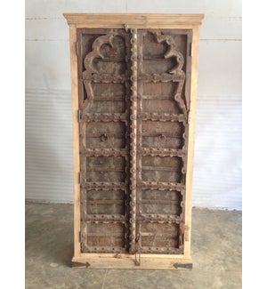 Reclaimed Wood Old Door Almirah 2 Door