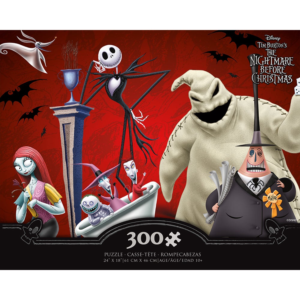 Disney The Nightmare Before Christmas 300pc Puzzle Ceaco for sale online 