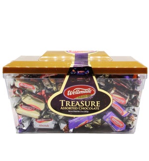 Treasure Chocolate Box "Wellmade"  652 g * 6