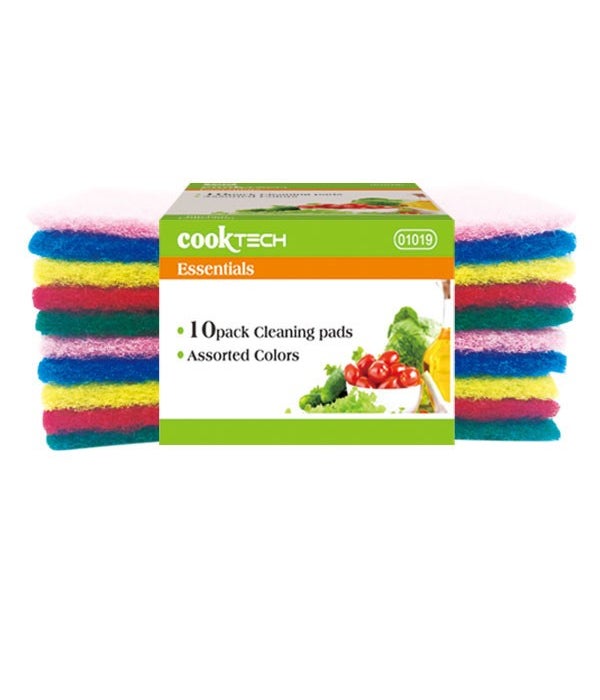 10pc scouring pads 48s