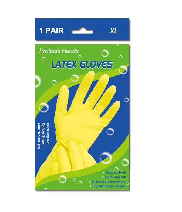 1056XL latex kitchen gloves/XL