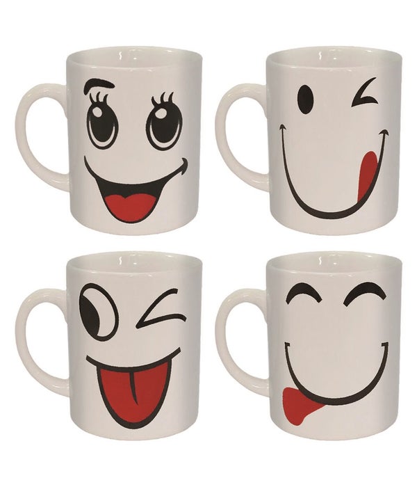 ceramic smile mug 12oz/48s