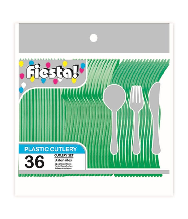 48ct cutlery green 48s