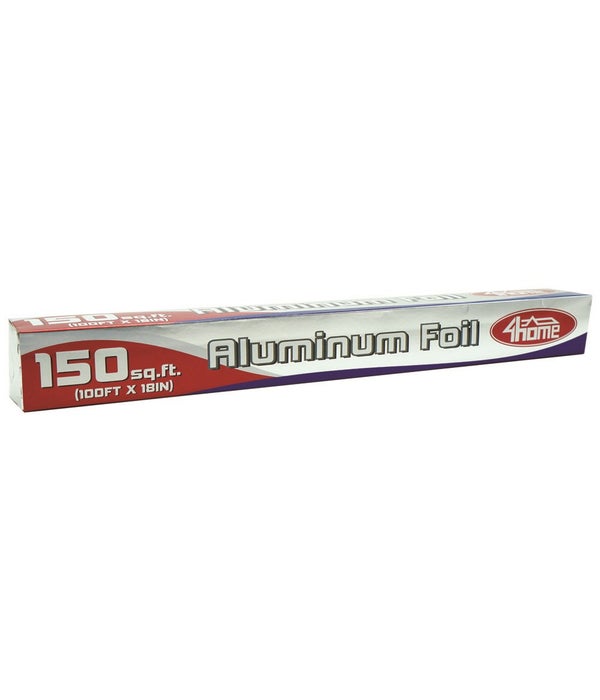 aluminum foil 150sqft 24s 100ftx18"/10mic