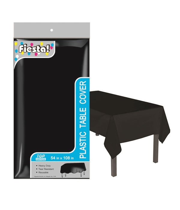 table cover blk 54x108"/48s