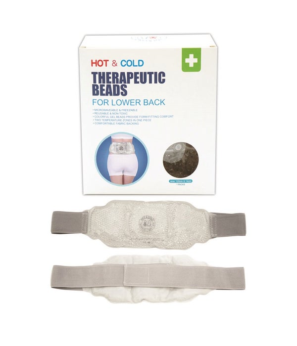 therapeutic gel bead waist 12s hot&cold 47.25x5.35"