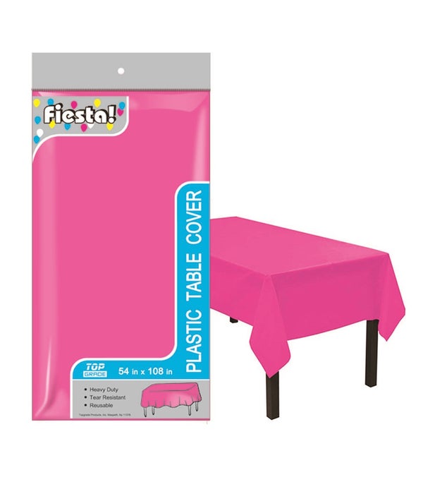 table cover hotpink 54x108"/48
