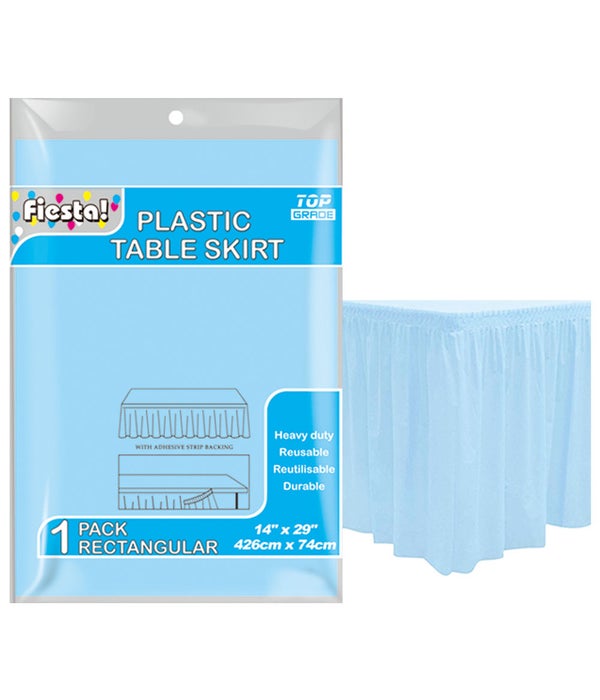 table skirt bb-blue 29x168/36