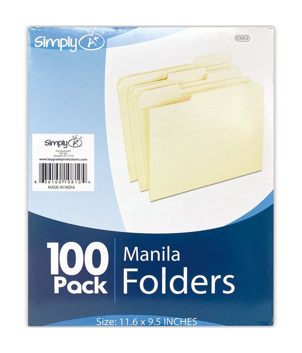 manila file folder 100pcs 5's
