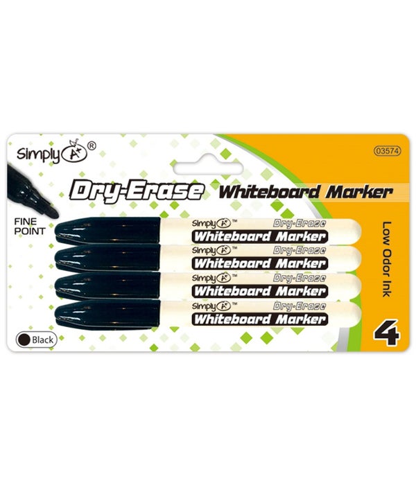 4pc dry erase markers 24/144s
