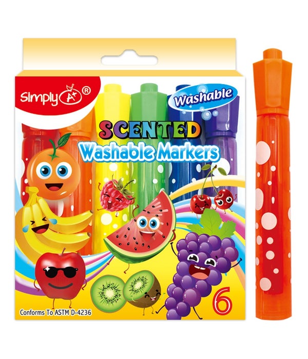 scented washable marker 24/144