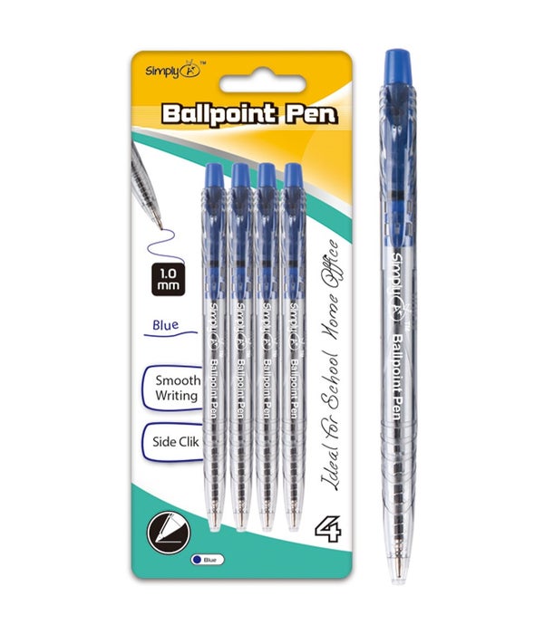 4ct side click ballpoint pen