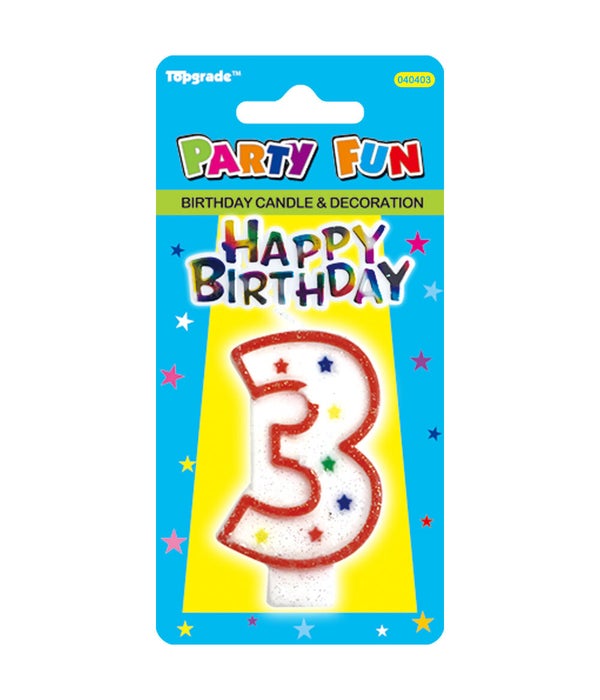 b'day candle #3 24/288s