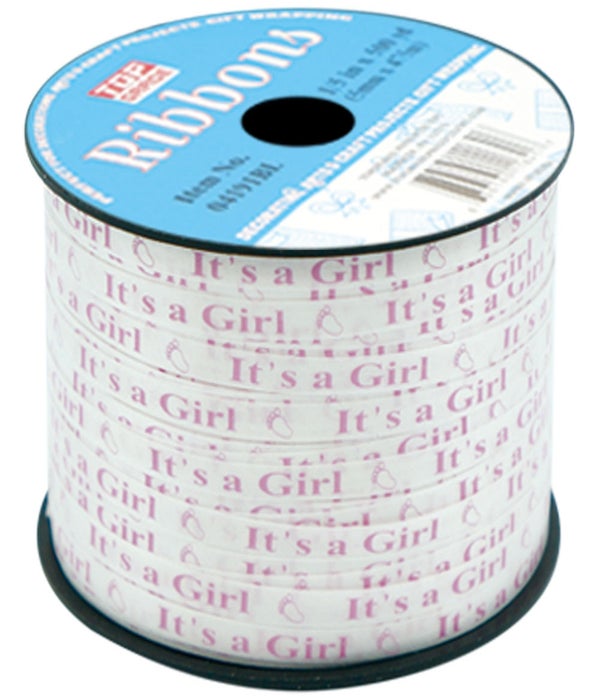 White Curling Ribbon Roll - Balloon Ribbons & Weights
