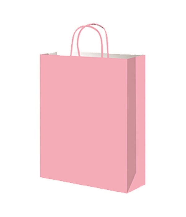 paper loot bag pink 12/60s