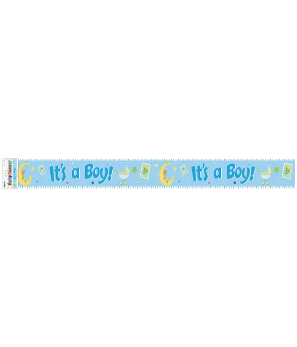 it's a boy banner 12ft 48/144s