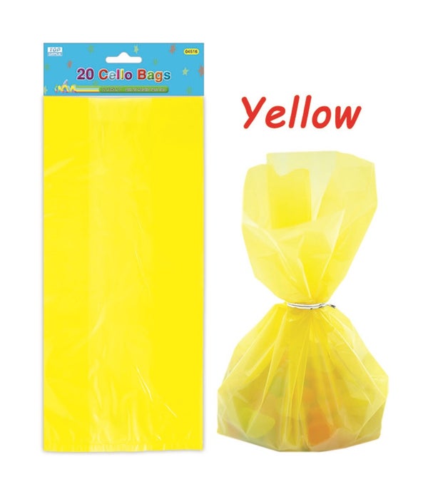 20ct loot bag yellow 24/288s