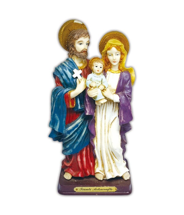 holy family figurine 4x8" 12/36s