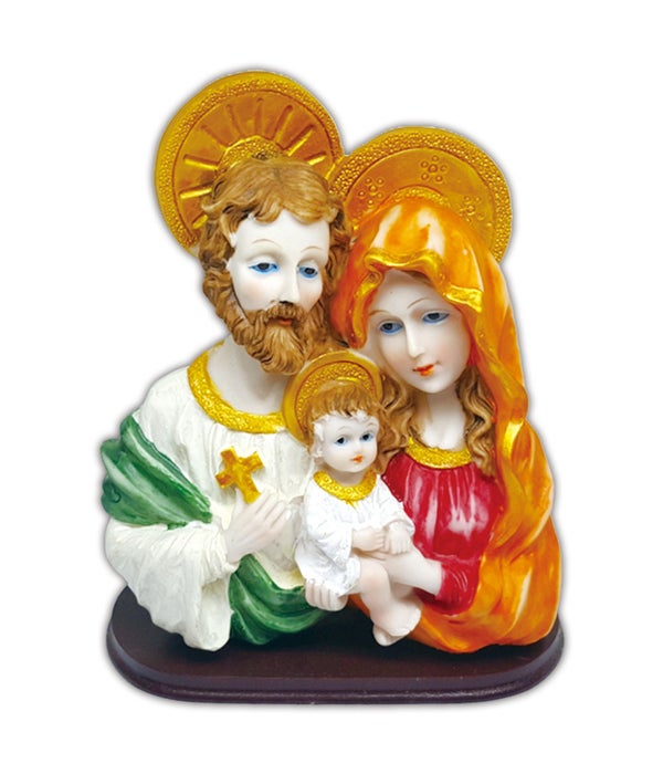 holy family figurine 6x7" 12/48s