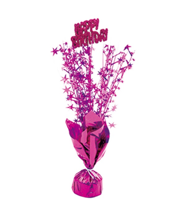 b'day balloon weight 12/48s hot pink