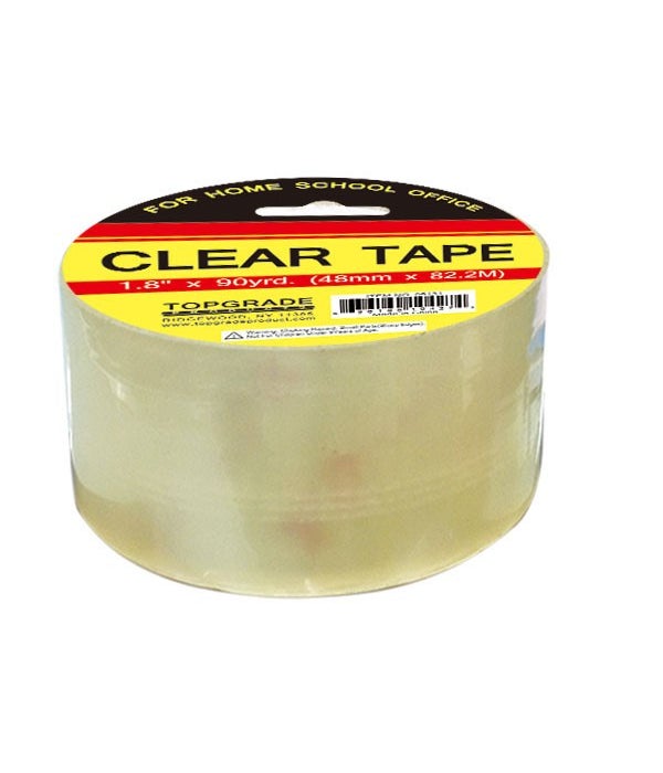 clear tape 2.37"x78yd 90's