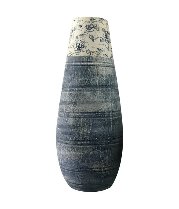 ceramic vase 13hx5.5"/8s No return No exchange