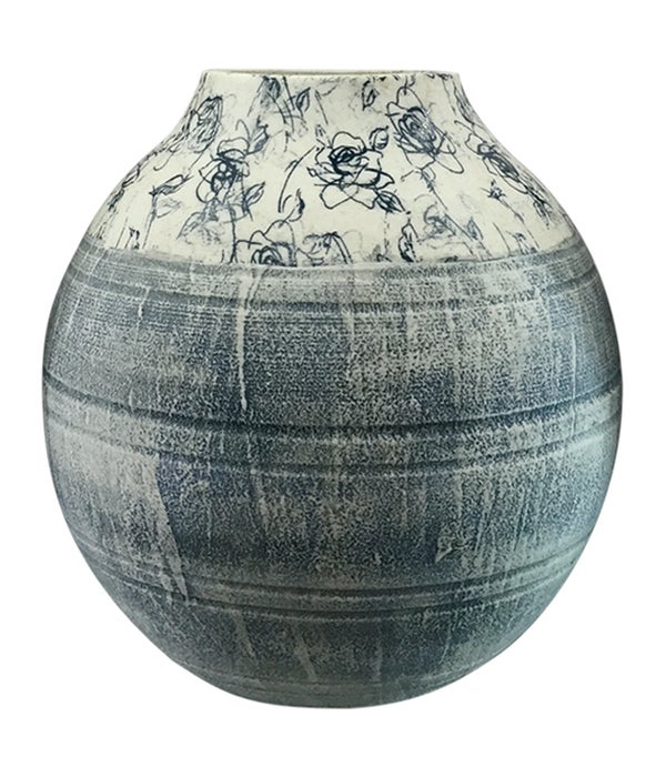 ceramic vase 7.5hx7.5"/8s No return No exchange