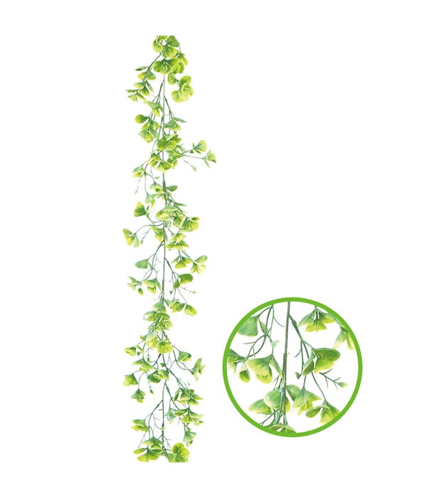 #6283 5.9ft leaf garland