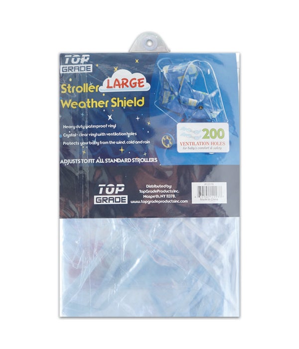 clear stroller cover/large 24s