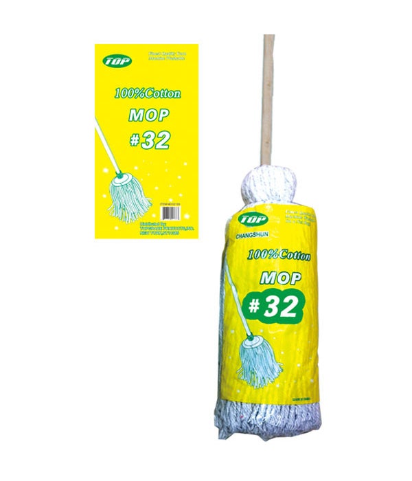 #32 cotton mop 12s